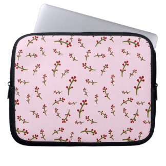 laptop hoesjes roze bloemen laptop sleeve