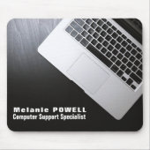 Laptop, informatietechnologie, computer muismat (Voorkant)