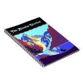 Laptop Journal  Alaska Travel Diary Moose Notitieboek (Rechterzijde)