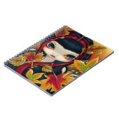 Laptop "Little Autumn Leaves" Notitieboek (Linkerzijde)