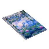 Laptop Monet Water Lilies Notitieboek (Rechterzijde)