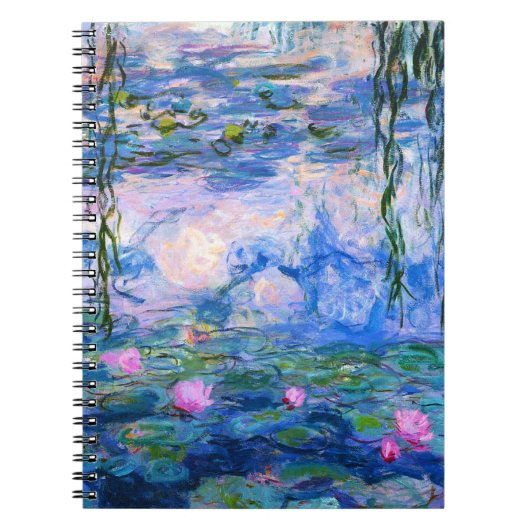 Laptop Monet Water Lilies Notitieboek (Voorkant)