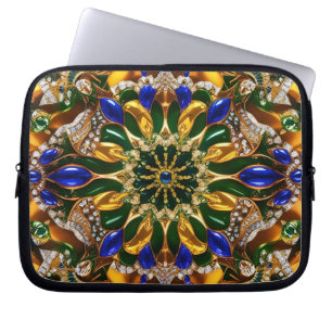 Laptop Mouw met Brazilië Kleuren Design Laptop Sleeve