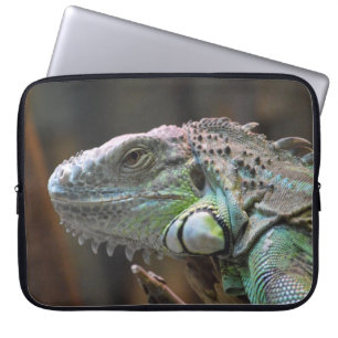 Laptop Mouw met hoofd van kleurrijke Iguana hagedi Sleeve