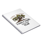 Laptop over gezinshereniging notitieboek (Rechterzijde)