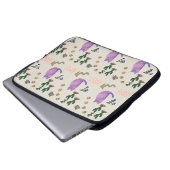 Laptop Sleeve Kat Vis Cactus Meow Paws (Voorkant onderkant)