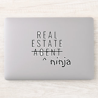 Laptop Sticker voor Realtors