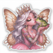 Laptop stickers, mooie decal betoverde sticker (Voorkant)