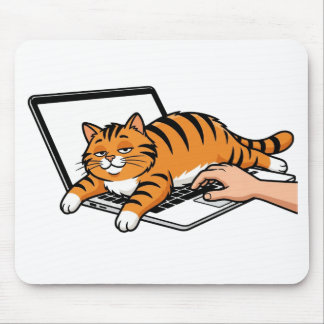  Laptop StickerWerk Vanuit Huis Kat  Muismat