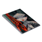 Laptop "The Red Shoes" Notitieboek (Rechterzijde)