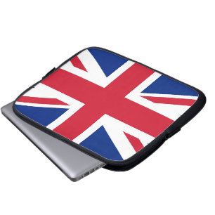 Laptop van Union Jack Hoesje Sleeve