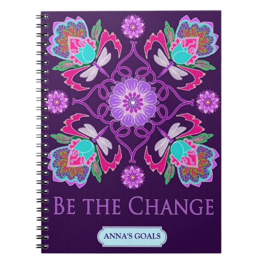  laptop - verander uw laptop - Dragonfly Notitieboek (Voorkant)