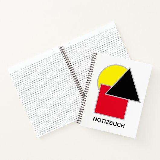 Laptop voor Duitse klasse Notitieboek (Binnen)