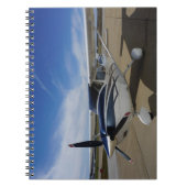 Laptop voor vliegtraining notitieboek (Voorkant)