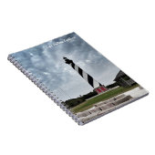 Laptop voor vuurtoren van Cape Hatteras Notitieboek (Rechterzijde)