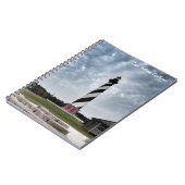 Laptop voor vuurtoren van Cape Hatteras Notitieboek (Linkerzijde)