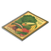 Laptop  zaadcatalogus Notitie Hirloom Notitieboek (Linkerzijde)