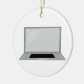 Laptopcomputer Keramisch Ornament (Links)