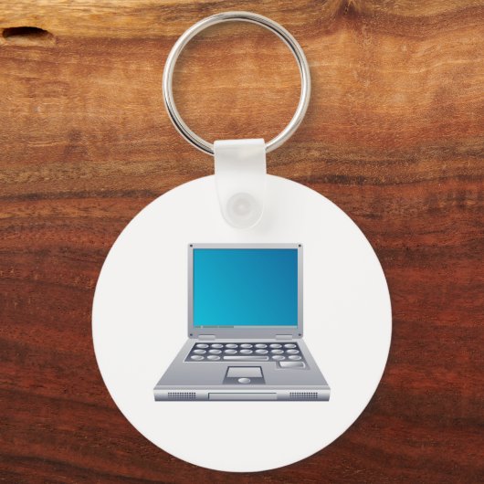 Laptopcomputer Sleutelhanger (Voorkant)