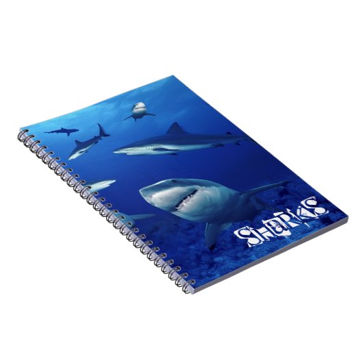 Laptophaaien Notitieboek (Rechterzijde)