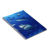 Laptophaaien Notitieboek (Rechterzijde)