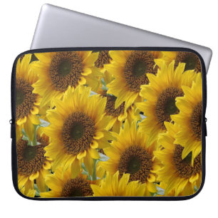 Laptophoes Floral Sunflower Laptop Sleeve
