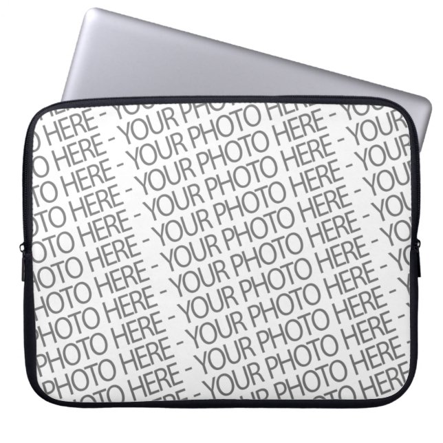 Laptophoes, foto-Afbeelding Sjabloon Laptop Sleeve (Voorkant)