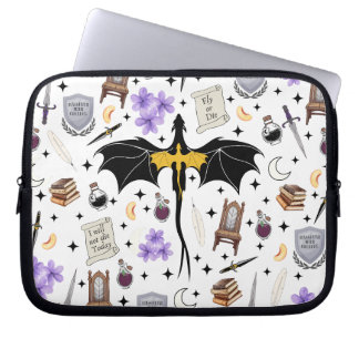 Laptophoes Fourth Wing-draagtas Boekgeschenken Laptop Sleeve