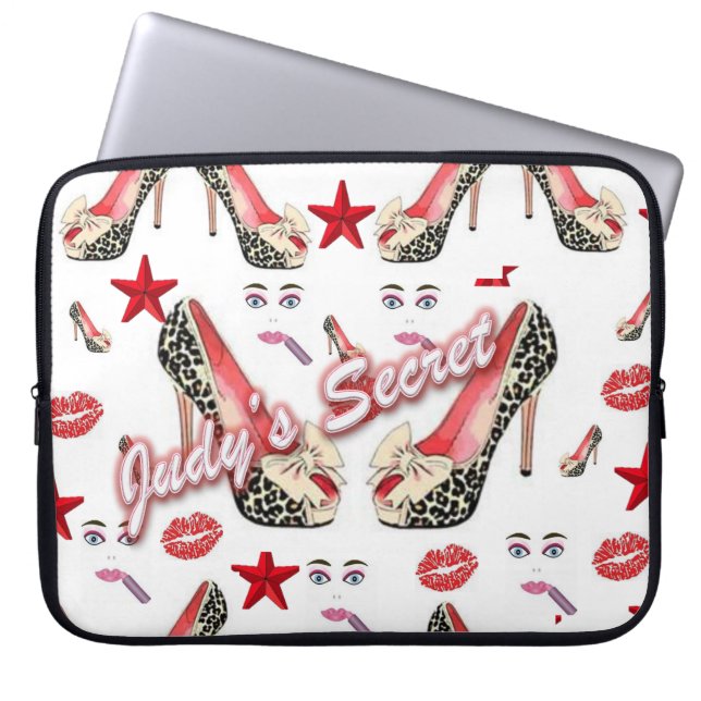 Laptophoes Judy's geheim Laptop Sleeve (Voorkant)