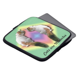 Laptophoes - Katten zijn wonderen Laptop Sleeve
