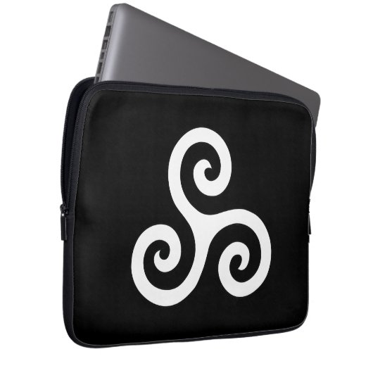 Laptophoes Laptop Sleeve (Voorkant Rechts)