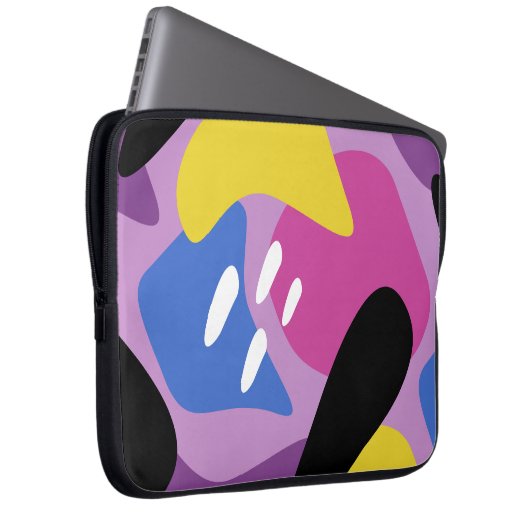 Laptophoes Laptop Sleeve (Voorkant Rechts)