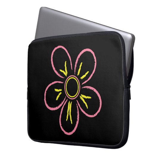 Laptophoes Laptop Sleeve (Voorkant Links)