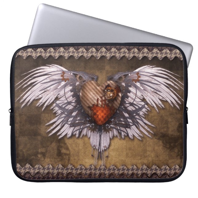 Laptophoes - Maaghoezen van stuurhut Laptop Sleeve (Voorkant)