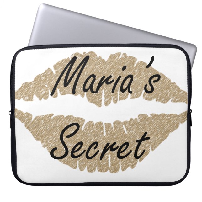 Laptophoes Maria's geheim Laptop Sleeve (Voorkant)
