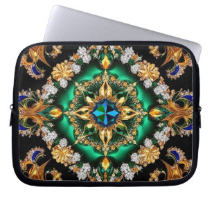 Laptophoes met Braziliaans kleurenontwerp Laptop Sleeve