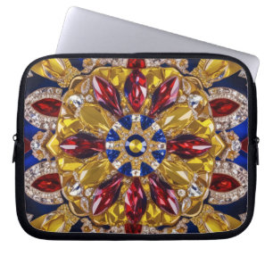 Laptophoes met Colombia Color Design Laptop Sleeve