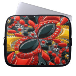 Laptophoes met Duitsland Kleuren Design Laptop Sleeve