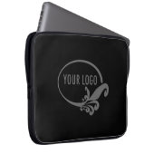 Laptophoes met eigen Logo van 10-15 inch Laptop Sleeve (Voorkant Rechts)