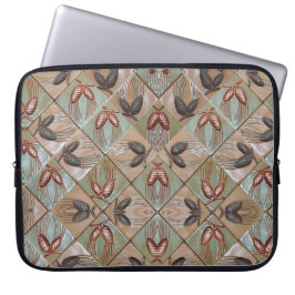 Laptophoes met pinecones patroon laptop sleeve