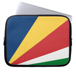 Laptophoes met Seychellen Kleuren Design Laptop Sleeve