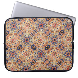 Laptophoes met tribaal patroon laptop sleeve