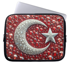 Laptophoes met Turks kleurenontwerp Laptop Sleeve