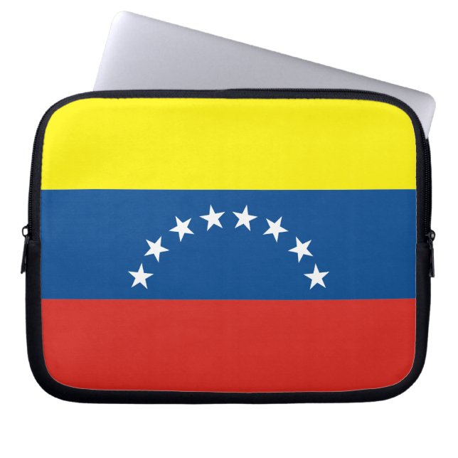 Laptophoes met "Venezuela Pride" Laptop Sleeve (Voorkant)