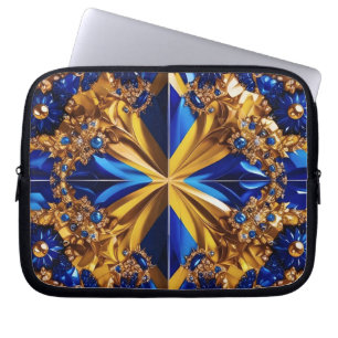 Laptophoes met Zweeds kleurenontwerp Laptop Sleeve