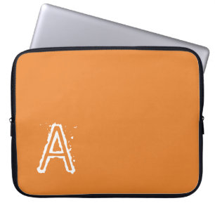 Laptophoes Oranje Laptop Sleeve