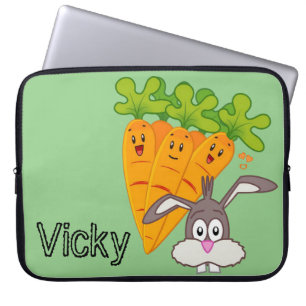 Laptophoes Roodkonijnengroen Laptop Sleeve