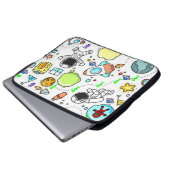 Laptophoes ruimteveer Aliens Astronaut Laptop Sleeve (Voorkant onderkant)