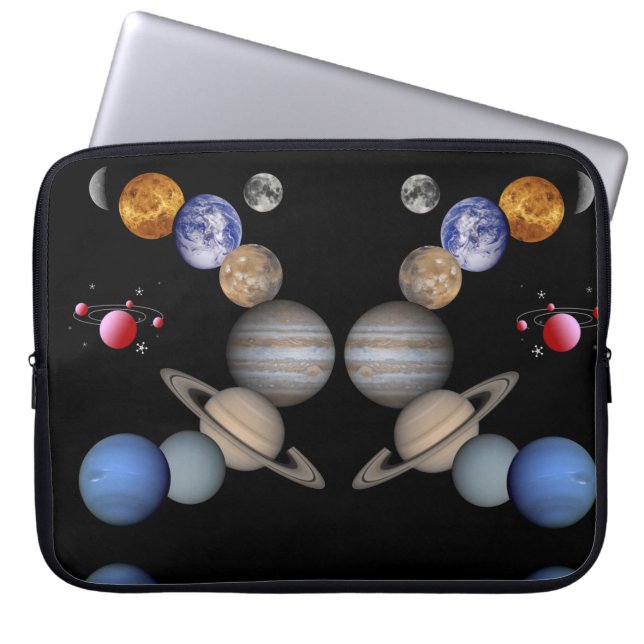 Laptophoes Ruimtezonnesysteem Laptop Sleeve (Voorkant)