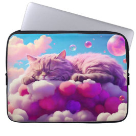 Laptophoes – Stijlvol kattenontwerp Laptop Sleeve